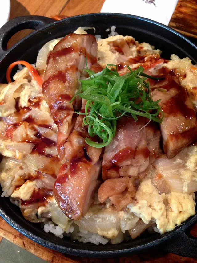 親子滑蛋雞柳飯鍋