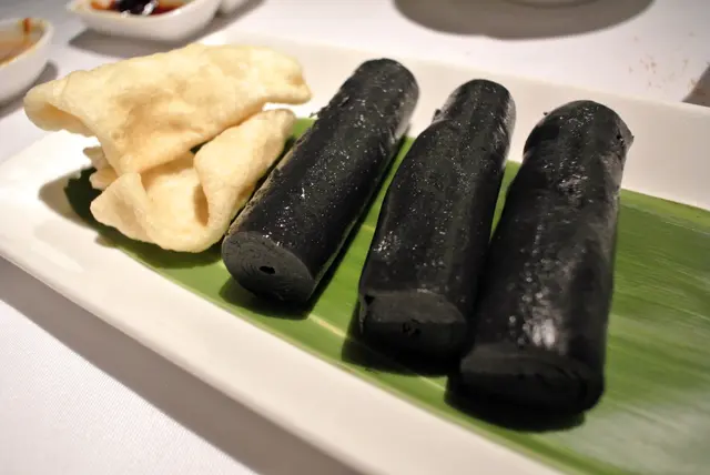 芝麻卷+蛋散