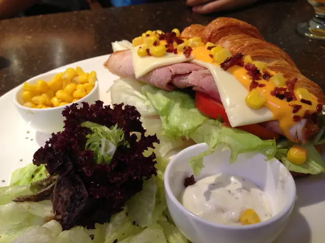 玉米里肌芝士可頌