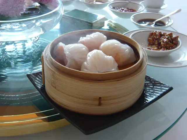 晶瑩荀尖鮮蝦餃