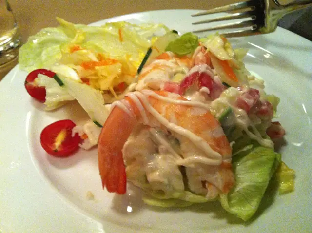 前菜 - 蝦沙律