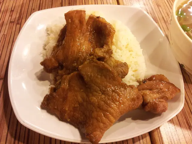 香茅豬扒飯 (走蔥)