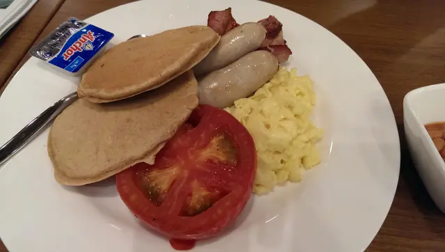 感覺一點也不”Deluxe”,其份量是平日吃到的縮小版