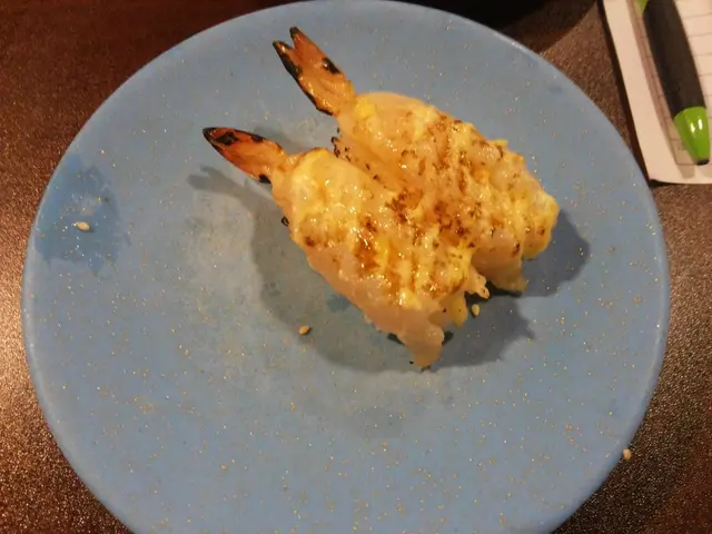 火炙蝦sushi