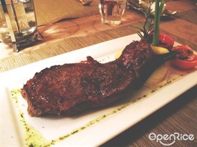 grilled u.s. holstein grain fed prime rib-eye steak 280gm - 銅鑼灣的Le Marron