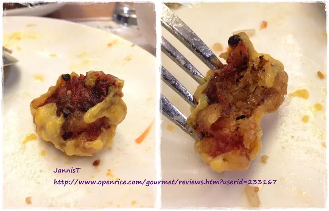 所謂蟹肉是多渣及乾的 >.<