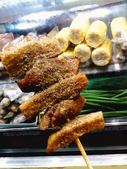 豬頸肉 + 燒烤孜然