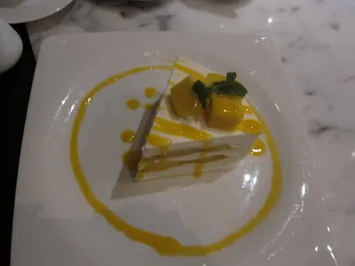 Mango crepe cake