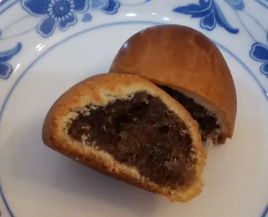 陳皮餡料十足,甘甜不苦澀。