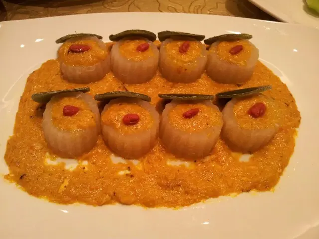 鮮甜的東瓜包住蟹粉,外型細緻,味道一流