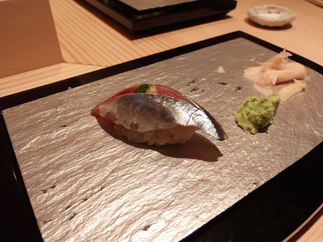 深海魚刺身，味道鮮美，只是覺得醬油味重了一點點