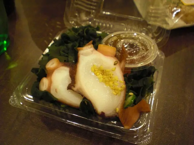 自家製八爪魚海草沙律