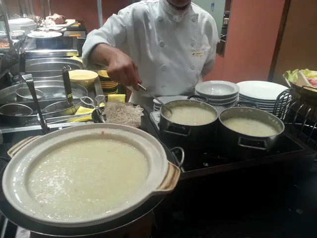 蟹粉雞粥即叫即煮,非常好吃!推介!