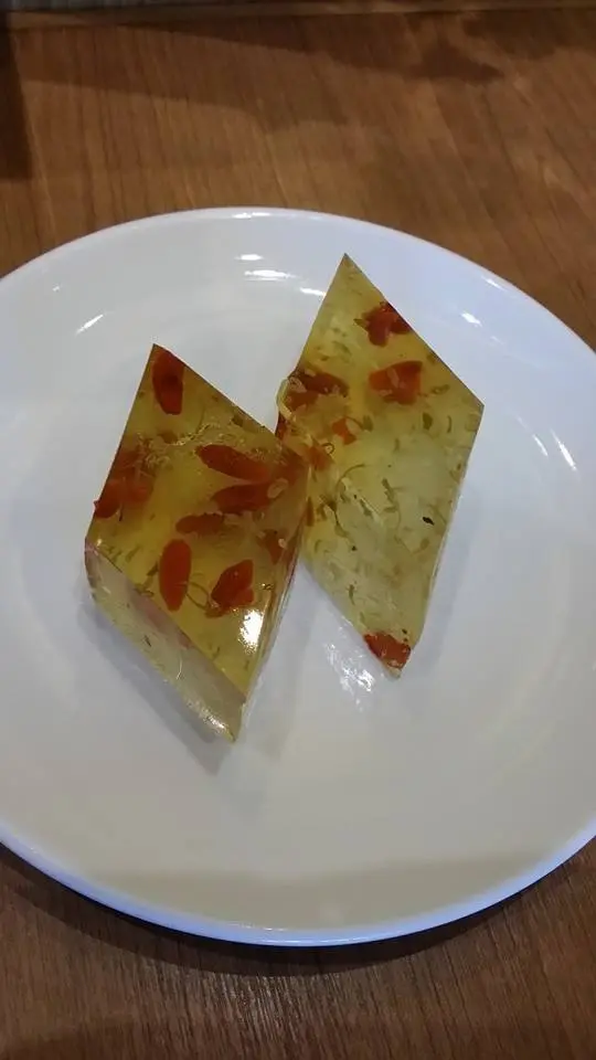 Facebook打咭送的桂花糕