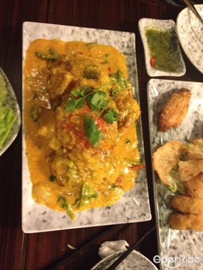 咖喱炒蟹 - 大埔的泰皇屋