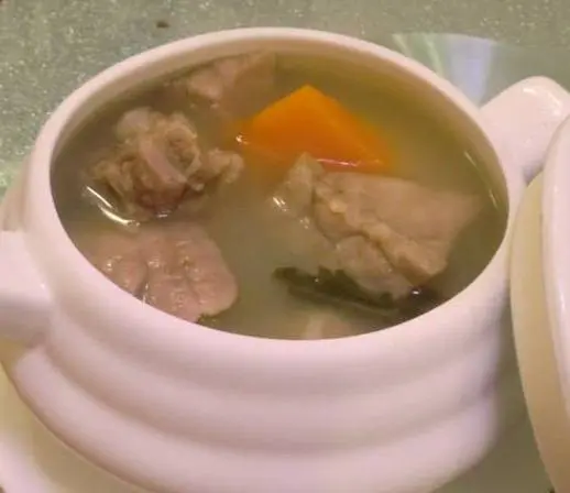 菜贍豬肺銀杏湯