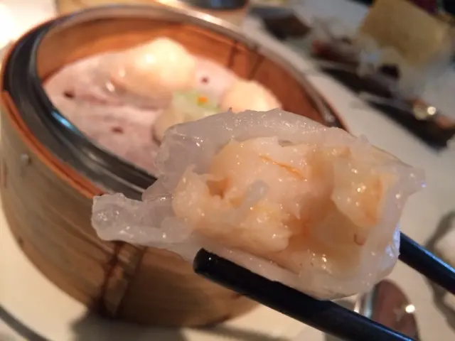 筍尖鮮蝦餃($60/4隻)