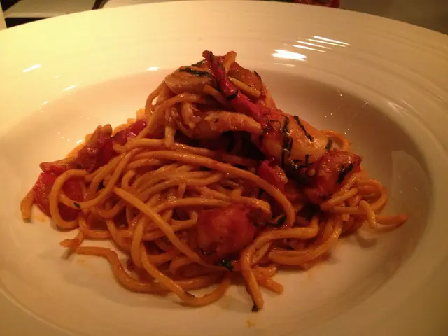 龍蝦確實好鮮味,但意粉硬咗啲