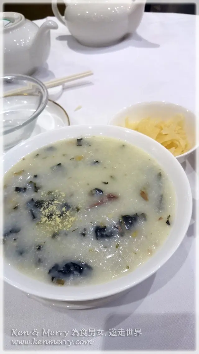 菜乾豬骨粥