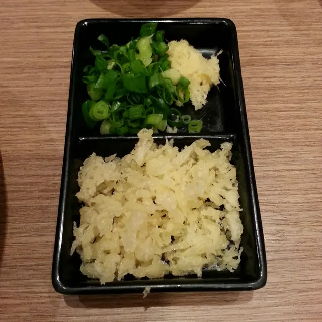 配菜薑葱及脆粒