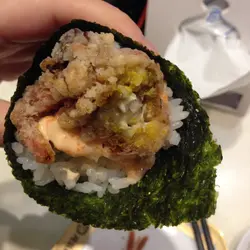 炸軟殼蟹手卷