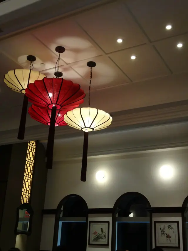 店內的中式裝潢沒有令人失望!