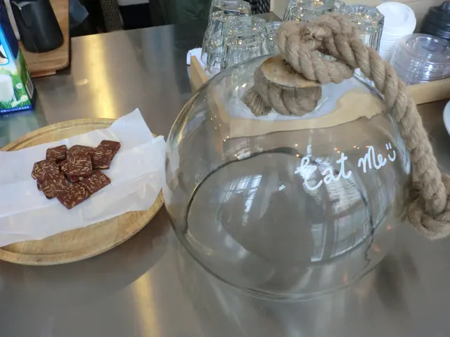 店員讓我試食朱古力曲奇!