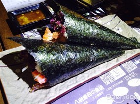 軟殼蟹手卷 - 尖沙咀的金田長壽司