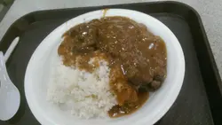6oz黑椒牛扒飯