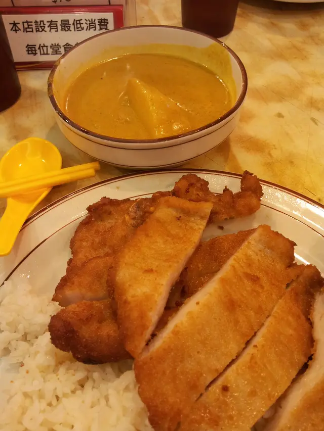 單點68蚊，配餐78蚊，包括一碟油菜及一杯嘢飲