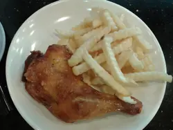 鸡脾薯条