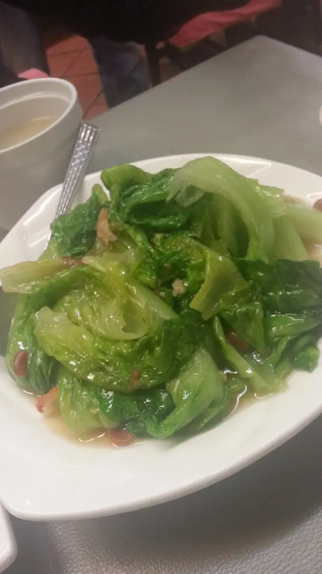 蝦乾麵醬唐生菜