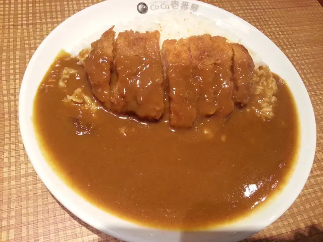 吉列豬扒咖哩飯