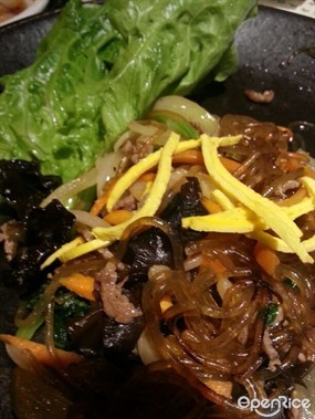 炒粉絲 - 尖沙咀的草苑韓國料理