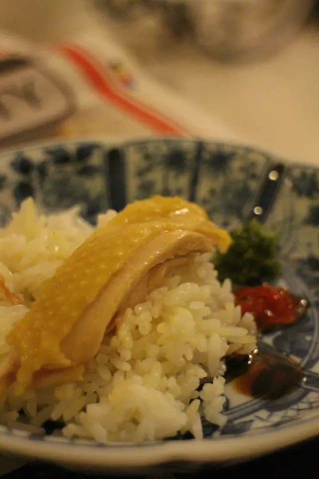 去骨海南雞飯套餐：雞件