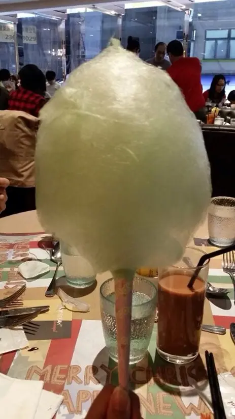 蜜瓜味既棉花糖,好有童年回憶