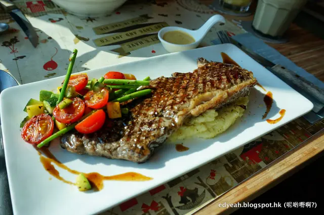 烤澳州雪花西冷，忌廉薯蓉