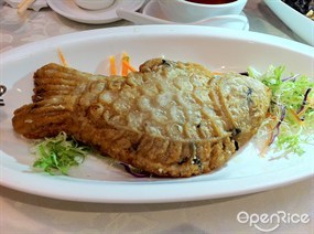 香芋魚 - 沙田的功德林上海素食