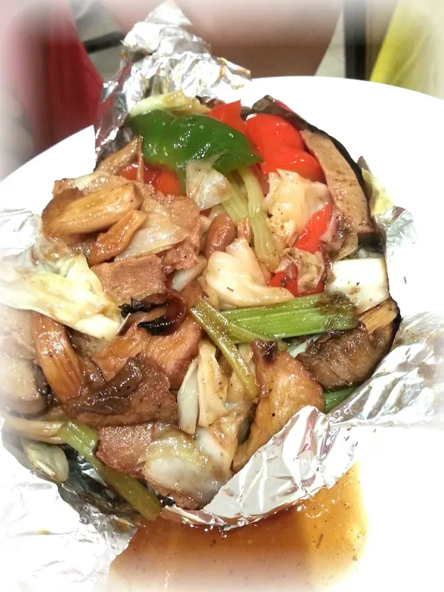 燒汁雜菌焗牛仔肉