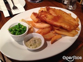 Fish &amp; Chips - 西環的The Limestone Arms