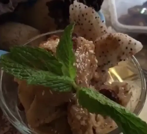 百香果香蕉雪糕芭菲