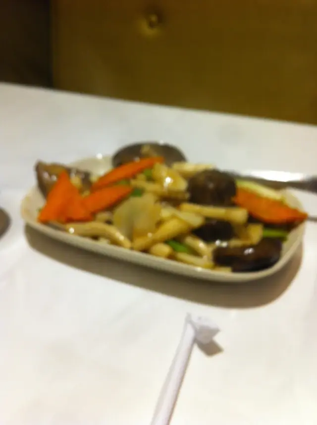 蠔油香菇炒竹芯