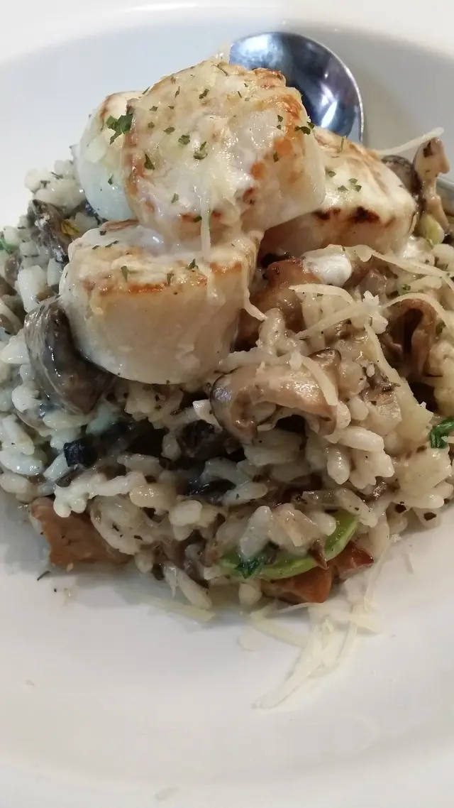 黑松露野菌帶子意大利飯