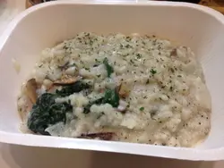 野菌,波菜,黑松露意大利饭
