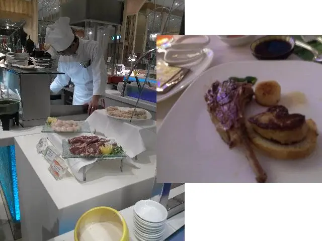 羊架, 帶子和鵝肝