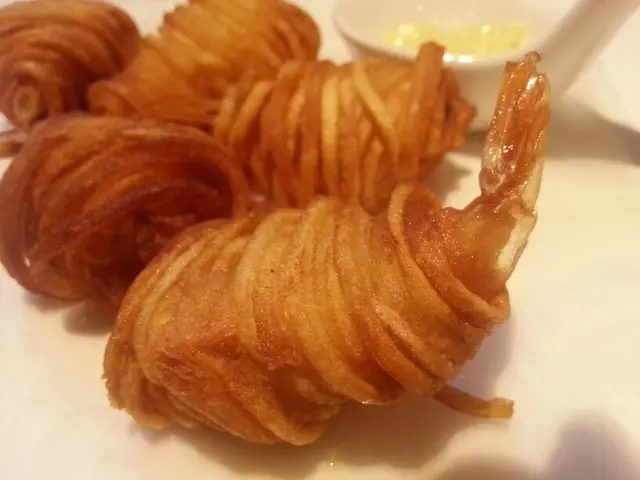 土豆絲炸蝦