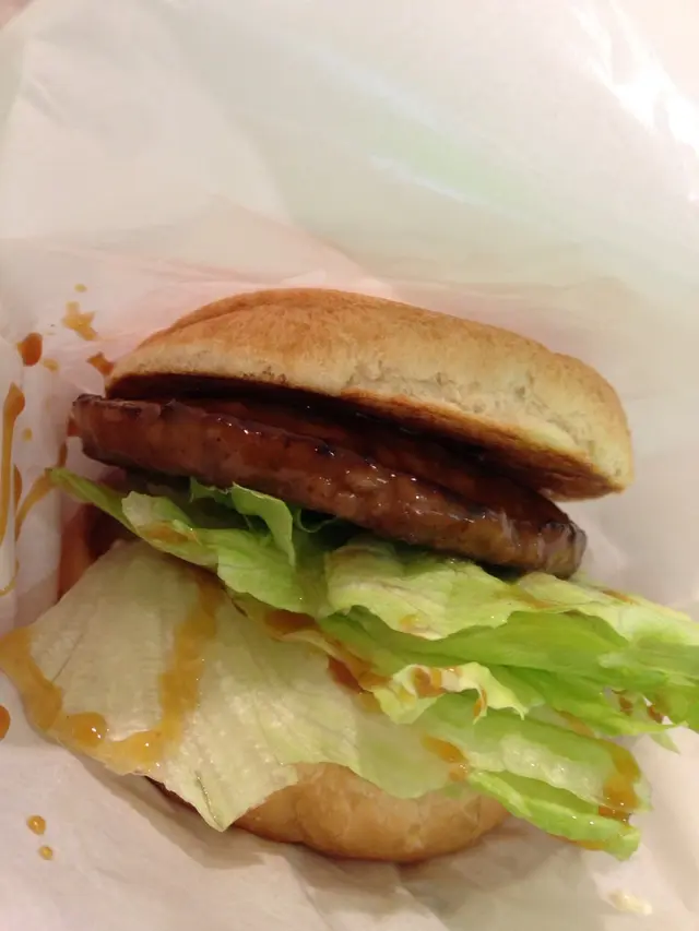 「照燒牛肉漢堡」$23