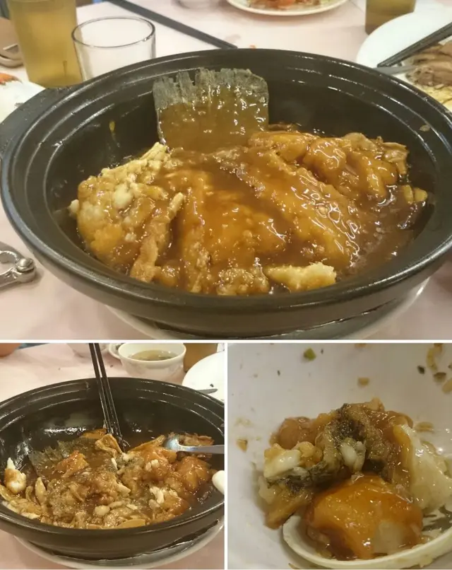 味道雖然不差,就是差了一點兒似的。