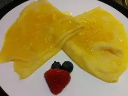 橙味酒汁加鲜橙肉,味道突出,优雅
