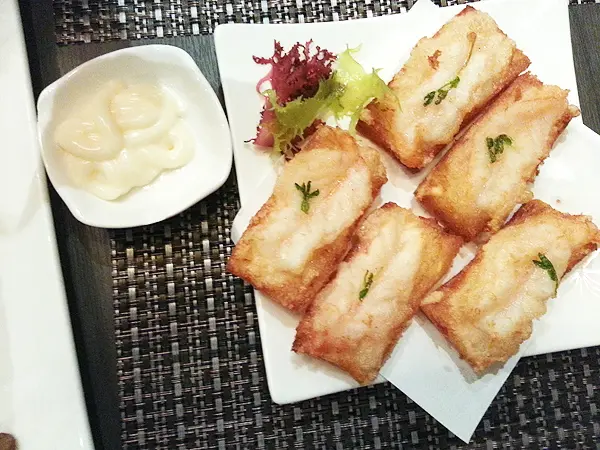 大蝦球鍋貼$48